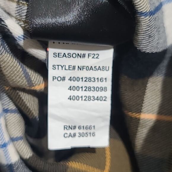 The North Face Men’s Brown Plaid Arroyo Flannel Shirt Size M - Picture 4 of 5